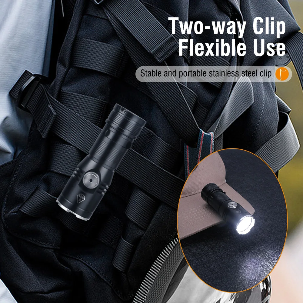 BORUiT ET15 EDC Flashlight Ult - Fish Finder Battery ulasan dan harga