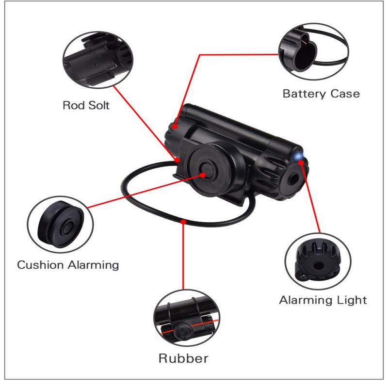 Fishing Alerts Bite Audio Visu - Fish Finder Portable ulasan dan harga