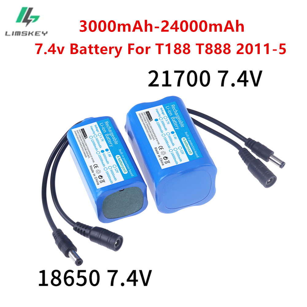 7.4V battery 3000mah/6000mah/9 - Fish Finder Transducer ulasan dan harga