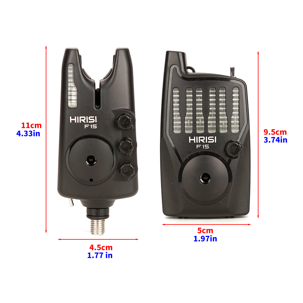 Hirisi F15-4 Fishing Bite Alar - Fish Alarm ulasan dan harga